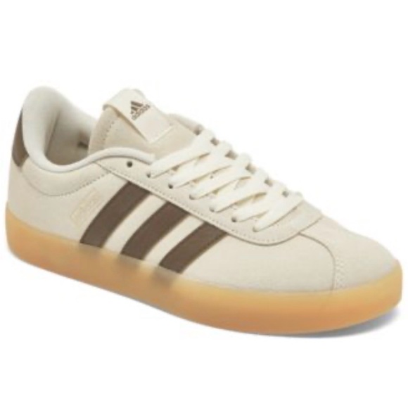 adidas Shoes - Adidas Beige and Dark Brown Sneakers
